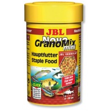JBL NovoGranoMix mini - храна за малки рибки в общ аквариум  100 мл.